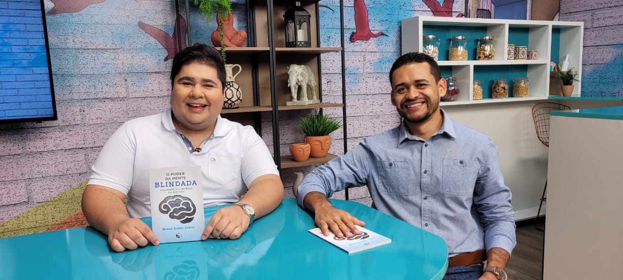 Escritor Nilson Araújo Júnior lança livro sobre o Poder da Mente Blindada